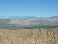 The foothills and mountains surrounding Zonda Valley