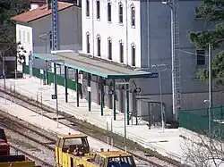 Platform one of Casacalenda–Guardalfiera train station