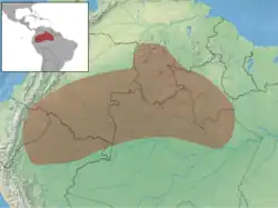 Map of range