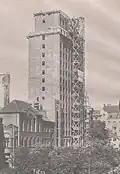 The building in a shell state