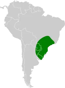 Map of range