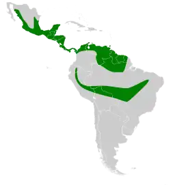 Map of range
