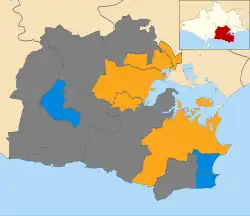 2003 results map