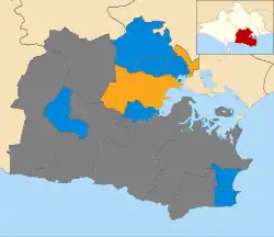 2004 results map