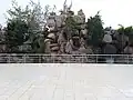 Design made from rocks