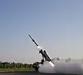 Maximum range tracking and direct hit of QinetiQ Banshee, by terminal active homing using RF seeker (13 November 2020).