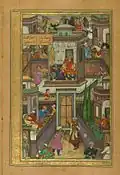 The story of the Princess of Khwarezm in the White Pavilion.