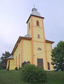 Saint Nicholas church in Ploscoș