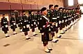 Change of Command Parade 7 September 2019 with Regimental Sergeant-Major, Chief Warrant Officer Drummond Robertson along with No 1 Guard.