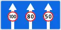 5.8.9 Number of lanes with speed limits