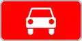 Parking of diplomatic corps vehicles only