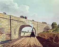Image 15Rainhill Skew Bridge in 1831 (from North West England)