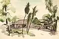 Ranch Scene circa 1939.