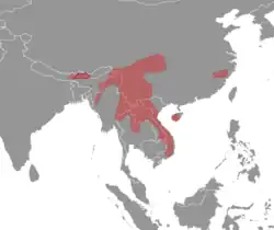 Map of range