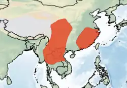Map of range