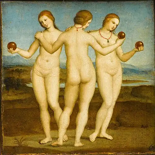 Raphaël, Les Trois Grâces