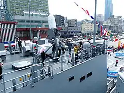 ROCS Tzu I's Phalanx CIWS