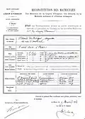 Acte reconstitutif des distinctions