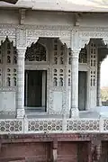Detail of the verandah