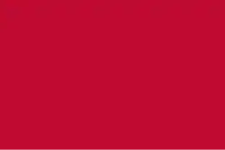 The flag of the Red Rovers of Alabama who were captured at the Battle of Coleto Creek on March 20, 1836, and were executed on March 27, 1836