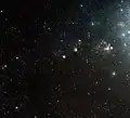 NGC 602 region of the SMC