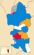 2003 results map