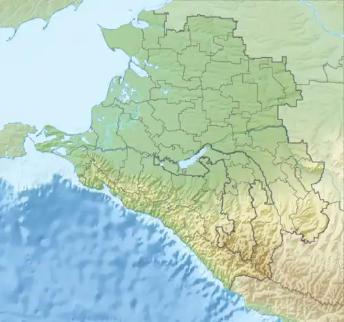 Tmutarakan is located in Krasnodar Krai