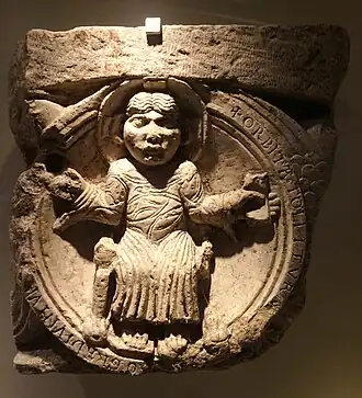 The 12th-century relief of the Tabán Christ