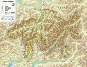 Location in Switzerland