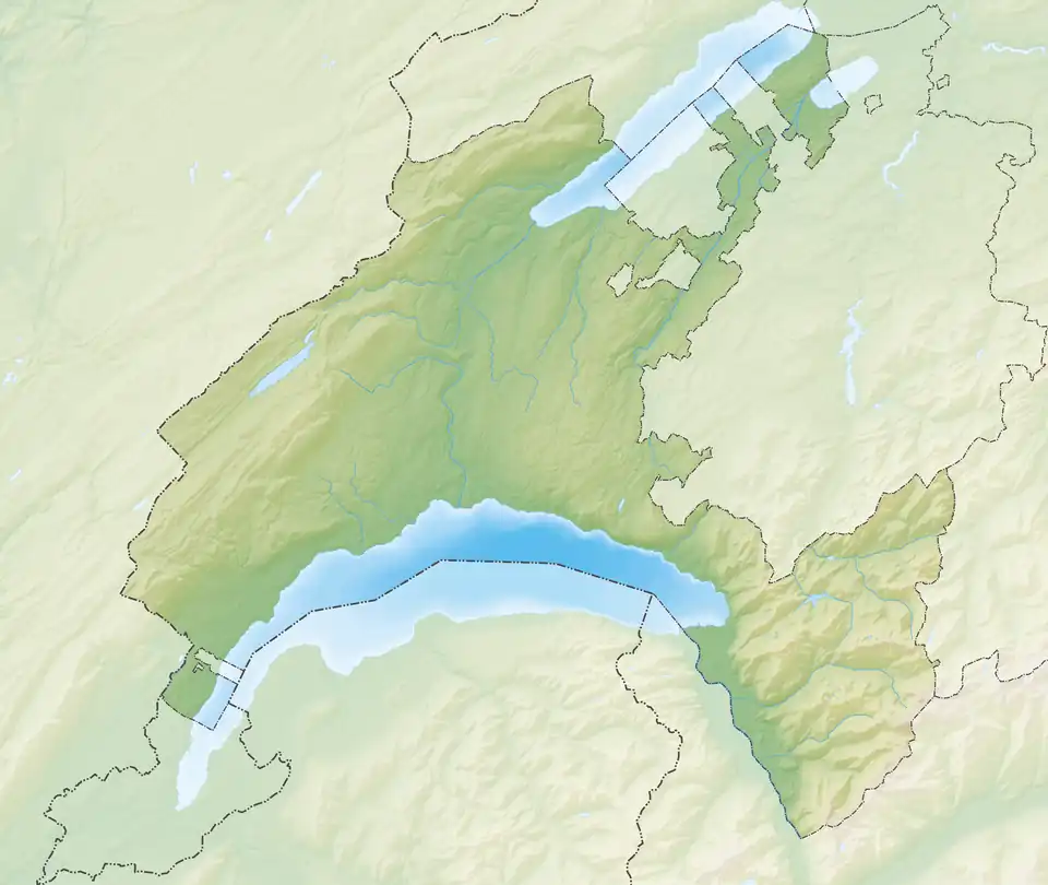 Nyon is located in Canton of Vaud