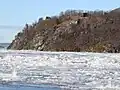 Ruins of Redoubt #7 on the western bluff of the island