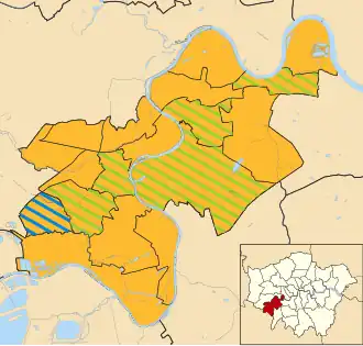 2022 results map