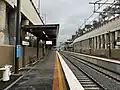 View west from Platform 1, October 2024