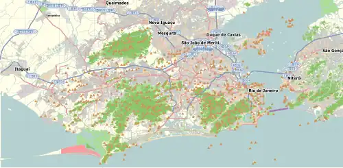 Pechincha is located in Rio de Janeiro