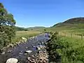 The river flowing through Glen Isla