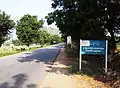 Route from Raigir to Yadadri temple