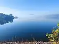 Roadside view of Umïam Lake