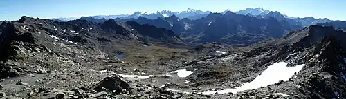 Panorama toward the Clarée Valley
