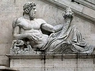 The "Tiber" in the Campidoglio