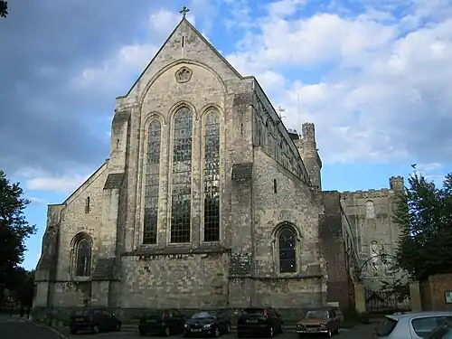 Image 58The West window of Romsey Abbey (from Portal:Hampshire/Selected pictures)