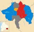 2003 results map