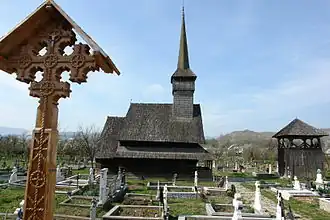 Wooden church in Rozavlea