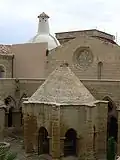 13th-century lavatorium at Rueda Abbey, Aragon, Spain