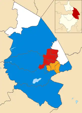 2023 results map
