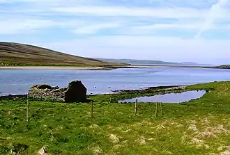 Ruin on Sweyn Holm