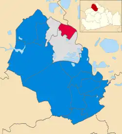 2003 results map