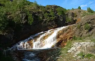 Rupsi river, Fauske