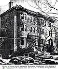 The center when it was used as a school on March 30, 1958.