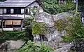 The Taimenseki (対面石) where Ennin is said to have met Banji Banzaburō[6]