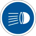 Switch headlamps on